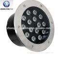 High power aluminum +stainless steel 18w led outdoor underground lighting